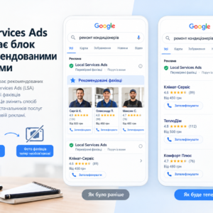 Google Local Services Ads прибирає блок із рекомендованими фахівцями