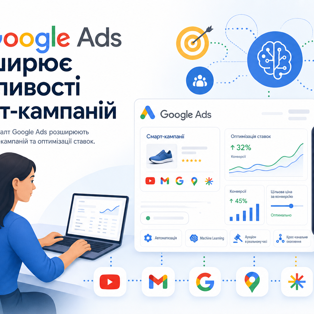 Як Google Ads розширює можливості смарт-кампаній